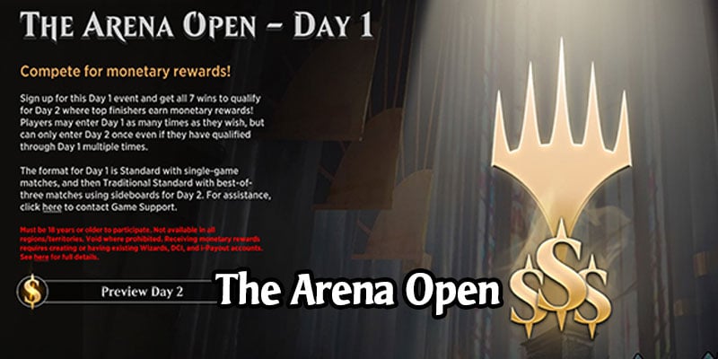 The Arena Open - Cash Tournament Starts May 30 - Get Godzilla Lands for Entering