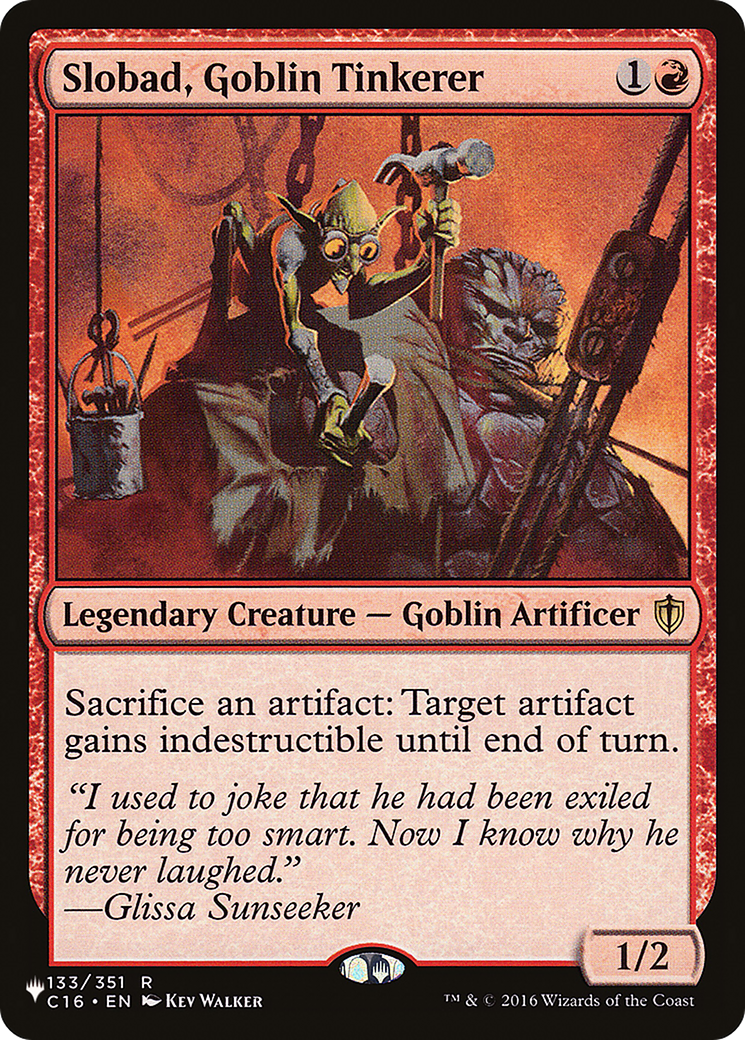 Slobad, Goblin Tinkerer Card Image