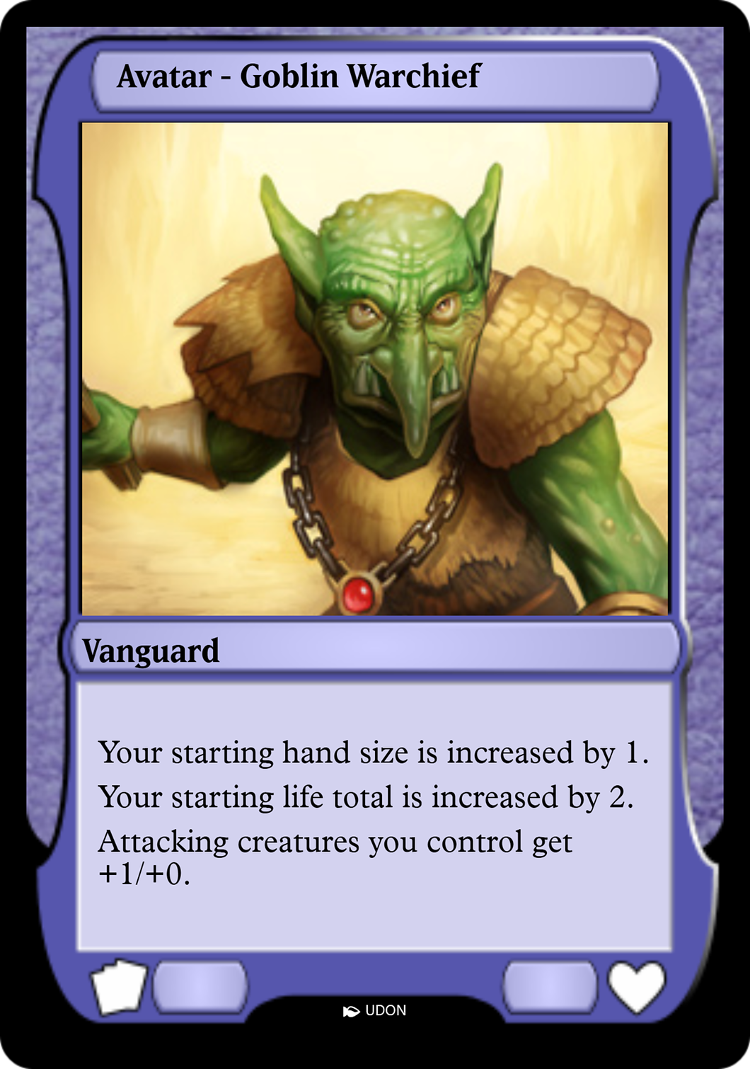 Goblin Warchief Avatar Card Image