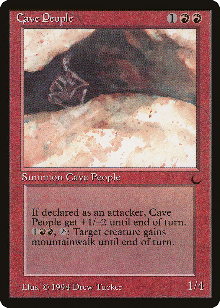 Cave People Card Image