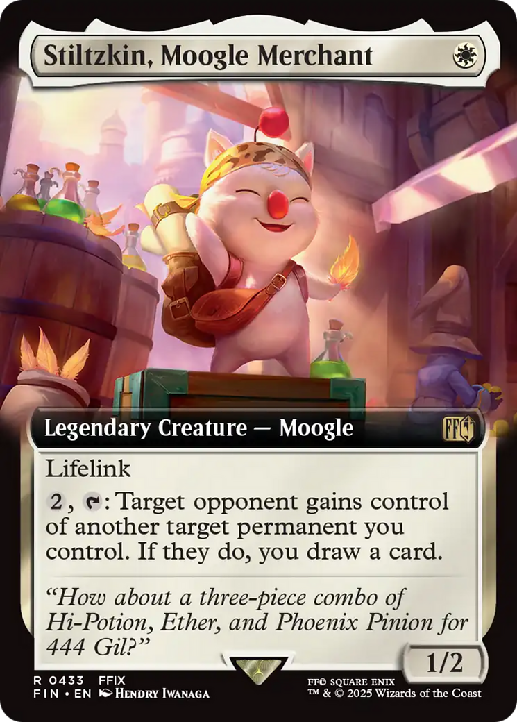 Stiltzkin, Moogle Merchant Card Image