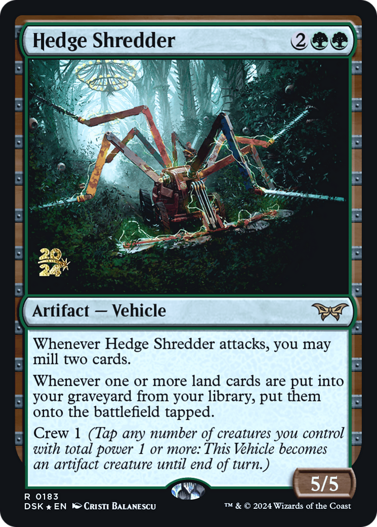 Hedge Shredder Card Image
