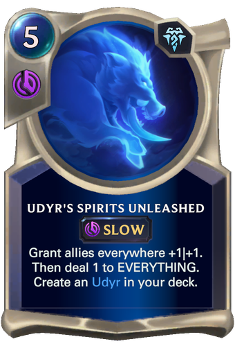 Udyr's Spirits Unleashed Card Image