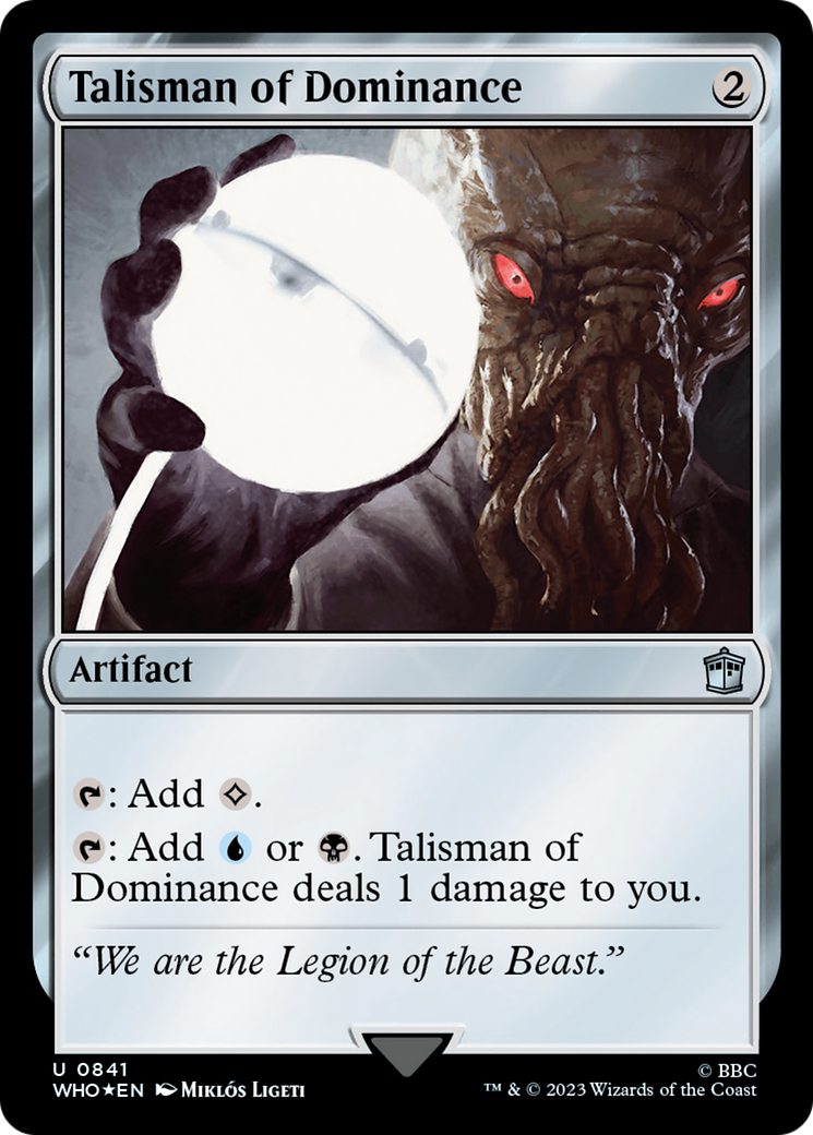 Talisman of Dominance Card Image