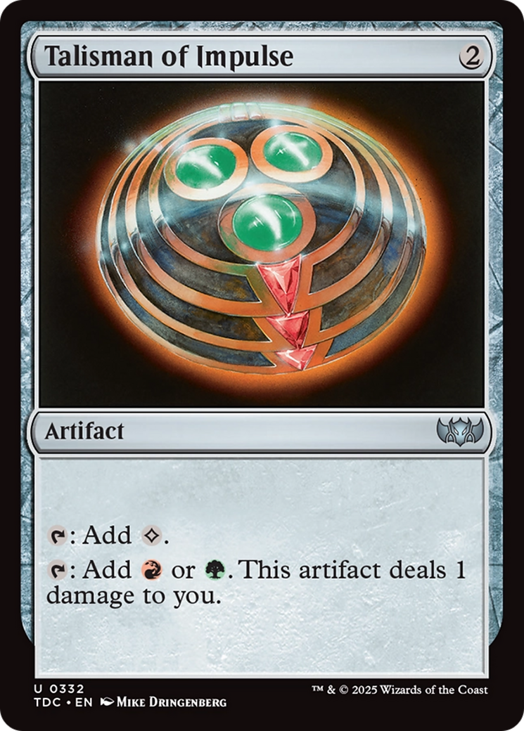 Talisman of Impulse Card Image