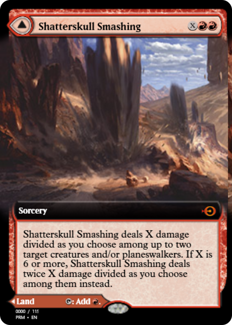 Shatterskull Smashing // Shatterskull, the Hammer Pass Card Image