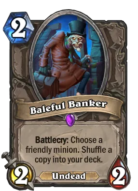 Baleful Banker Card Image