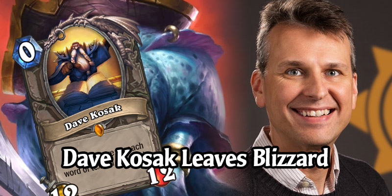 Dave Kosak, Father of Patches the Pirate, Has Left Blizzard Entertainment
