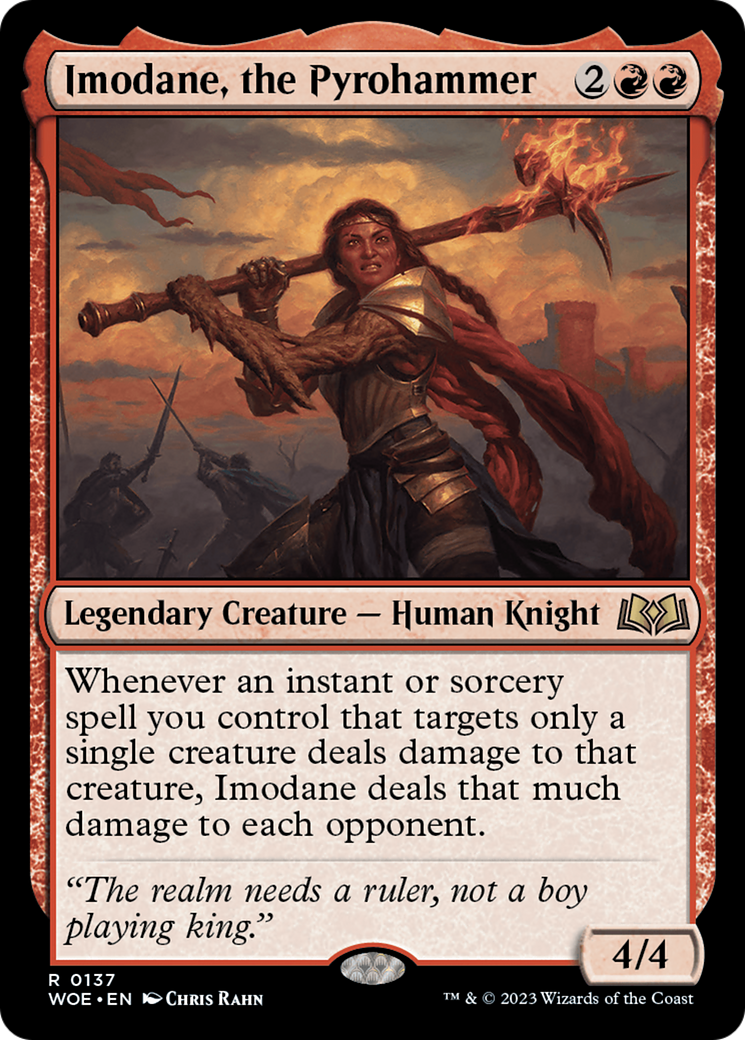 Imodane, the Pyrohammer Card Image