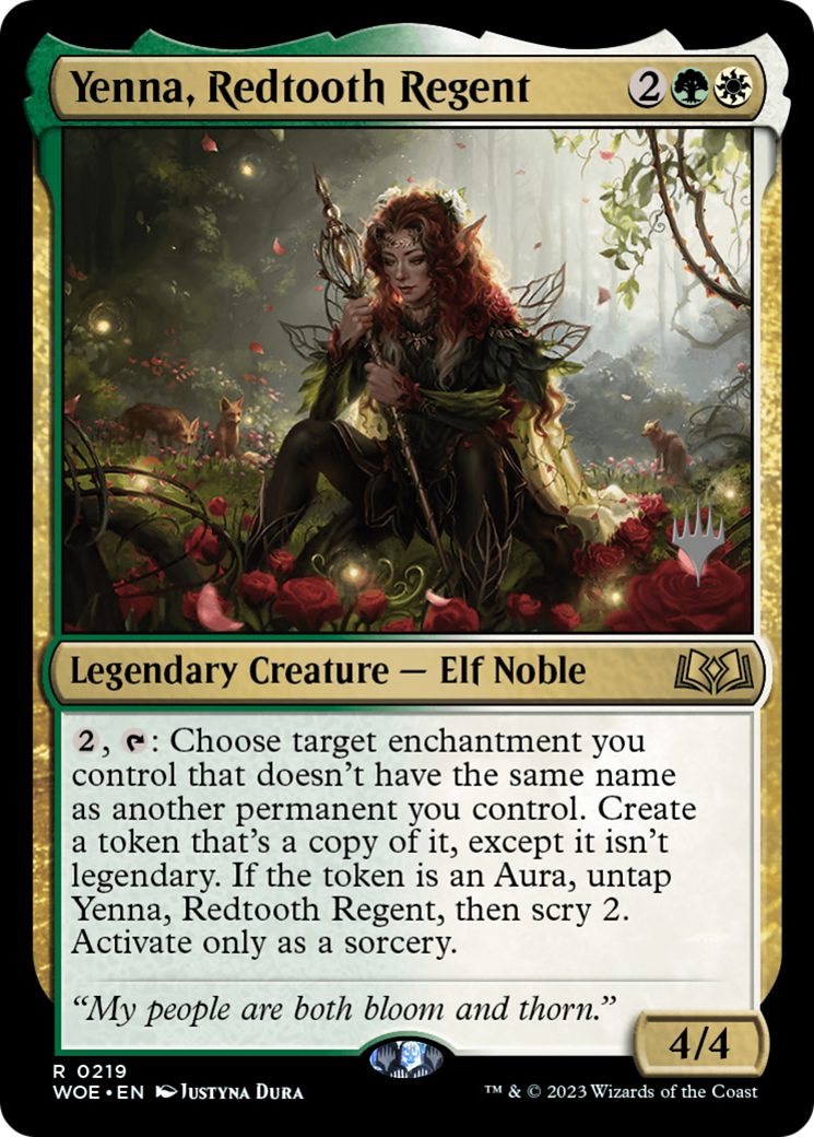 Yenna, Redtooth Regent Card Image