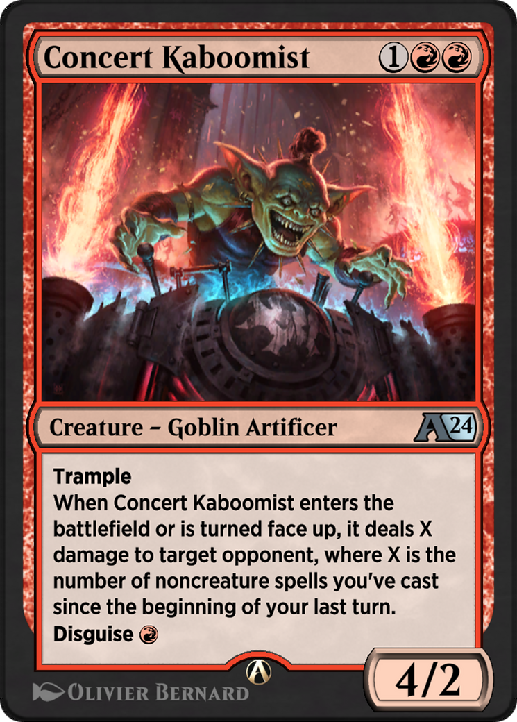 Concert Kaboomist Card Image