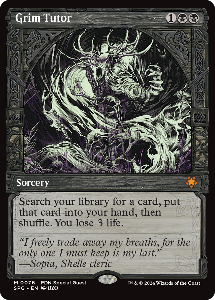 Grim Tutor Card Image