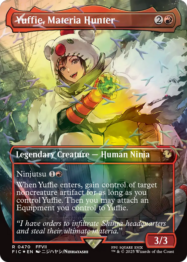 Yuffie, Materia Hunter Card Image