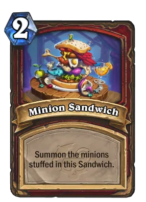 Minion Sandwich Card Image