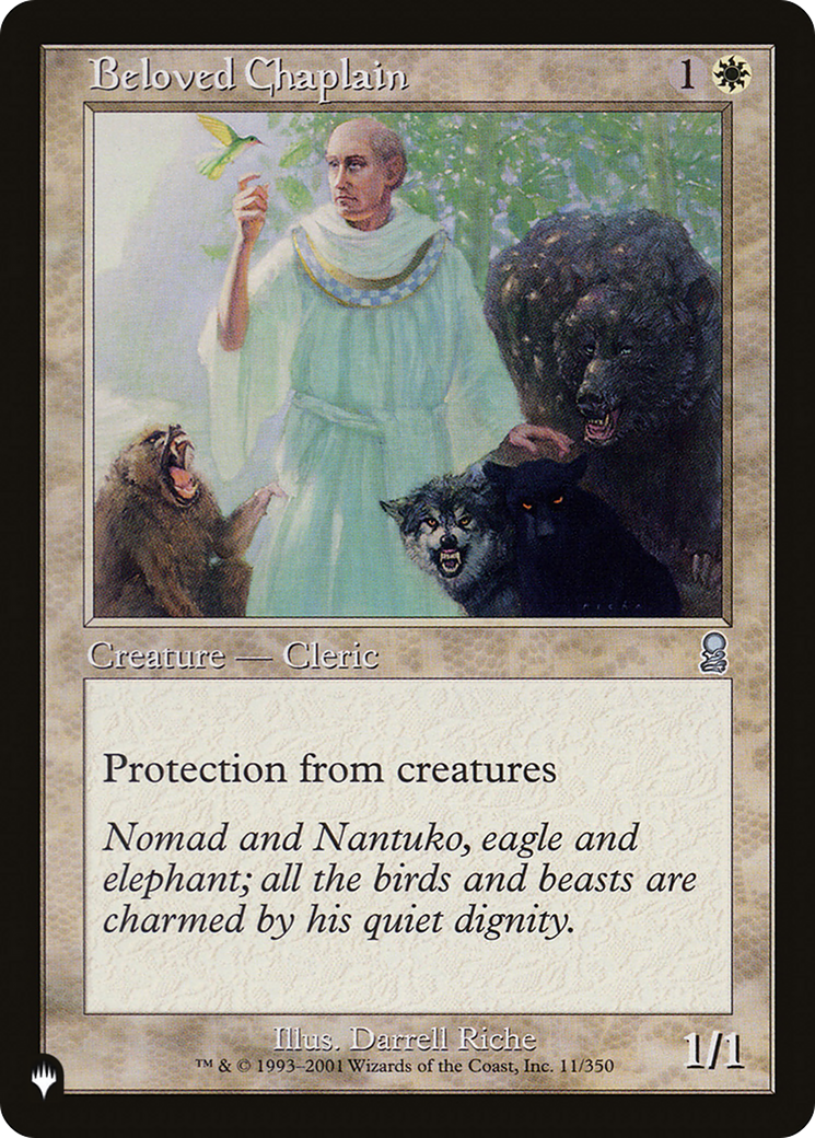 Beloved Chaplain Card Image