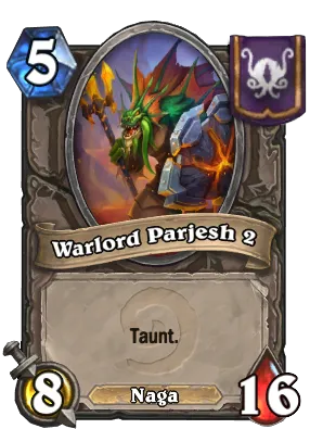 Warlord Parjesh 2 Card Image