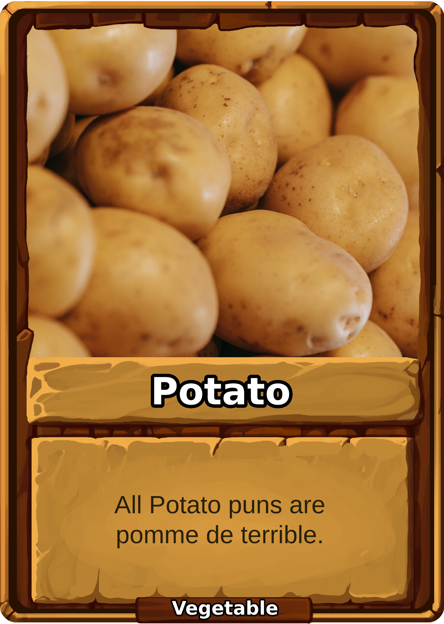 Potato Card Image
