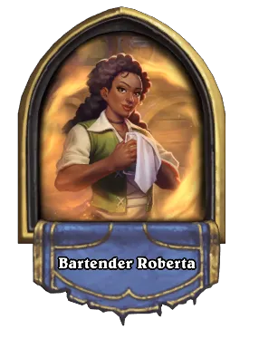 Bartender Roberta Card Image