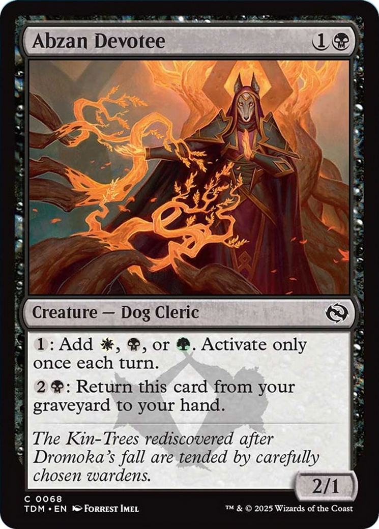 Abzan Devotee Card Image