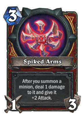 Spiked Arms Card Image