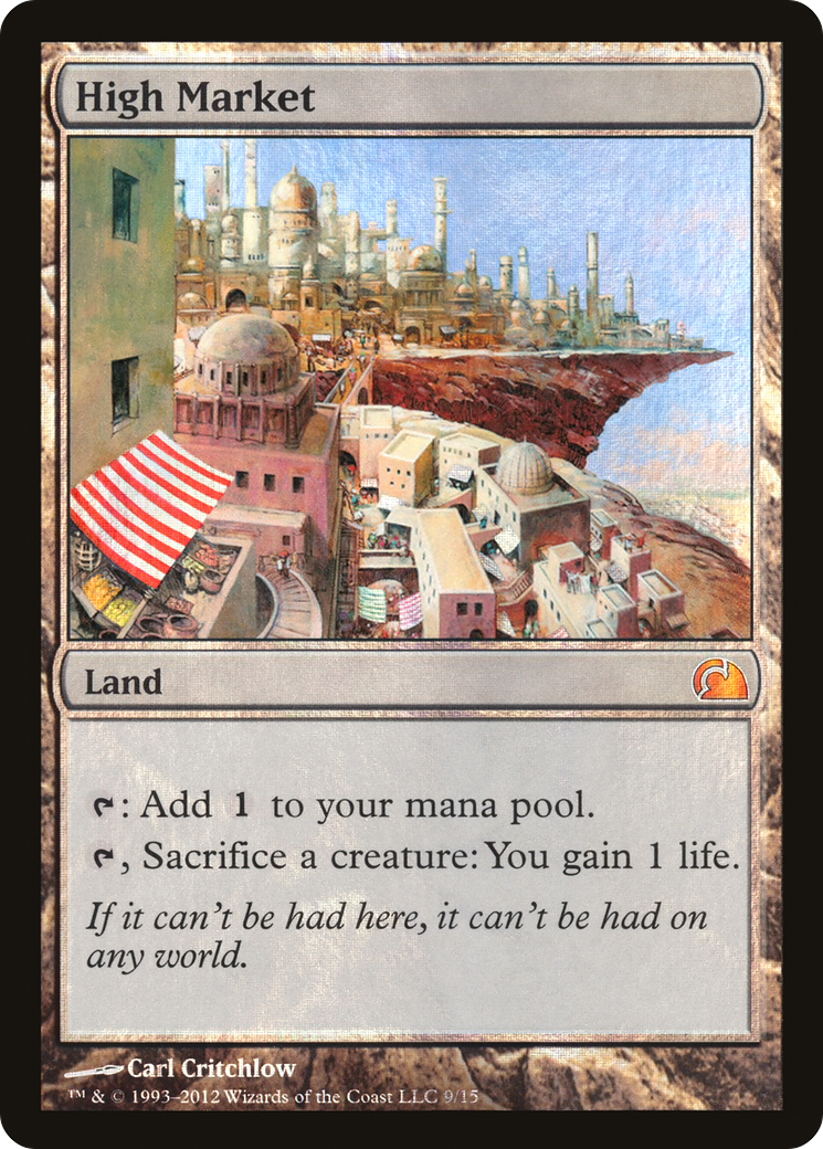 High Market Card Image