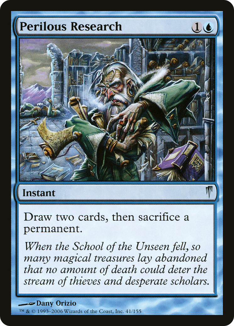 Perilous Research Card Image