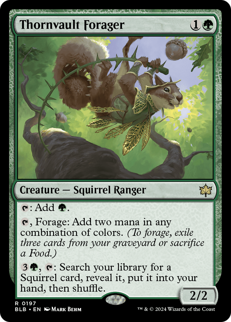 Thornvault Forager Card Image