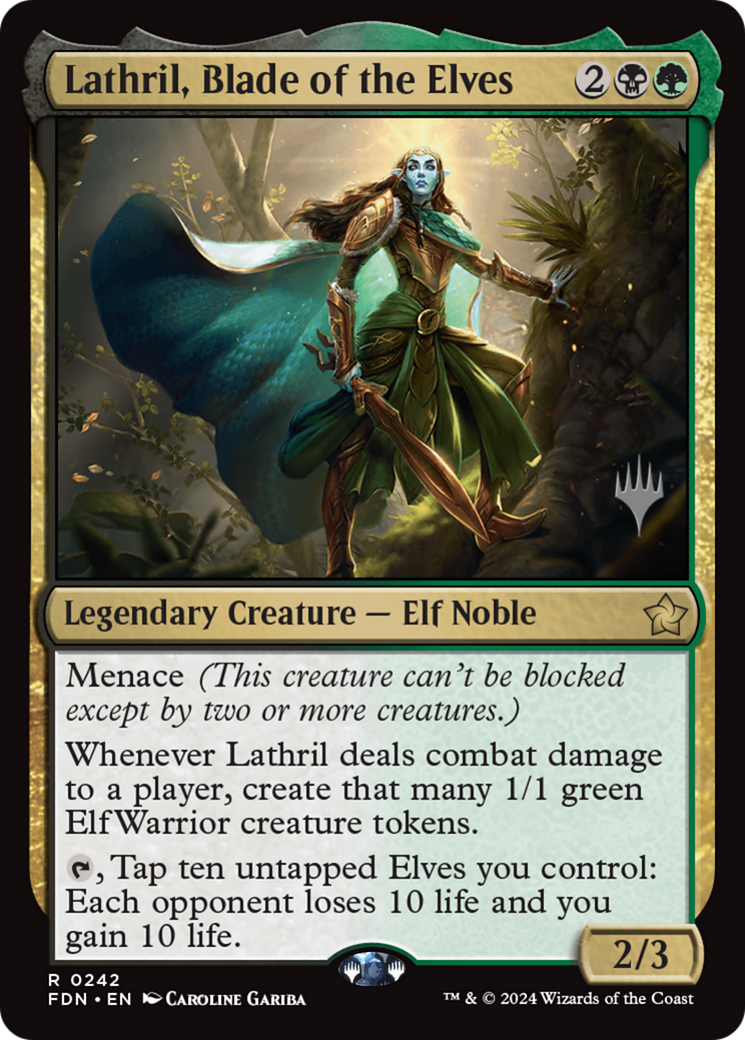 Lathril, Blade of the Elves Card Image