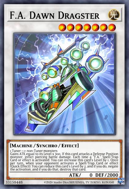 F.A. Dawn Dragster Card Image