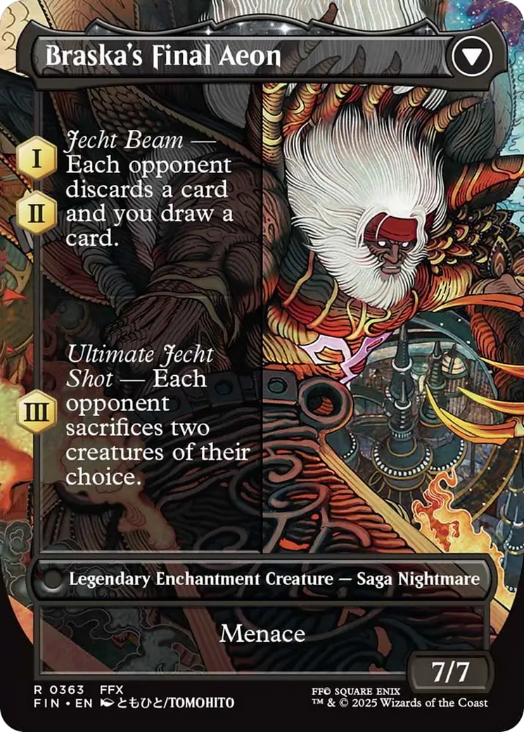 Jecht, Reluctant Guardian // Braska's Final Aeon Card Image