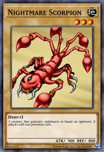 Nightmare Scorpion Card Image