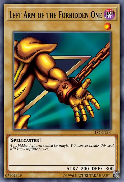 Left Arm of the Forbidden One Card Image