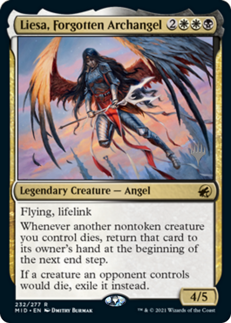 Liesa, Forgotten Archangel Card Image