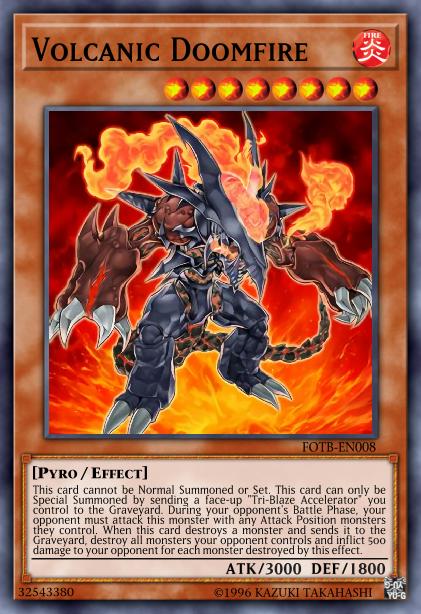 Volcanic Doomfire Card Image