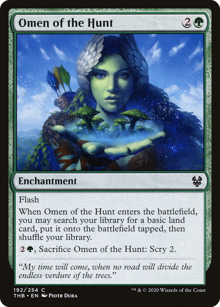 Omen of the Hunt Card Image