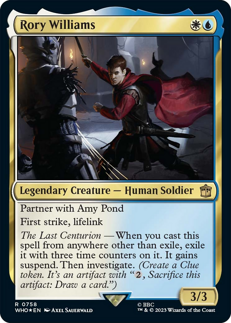 Rory Williams Card Image