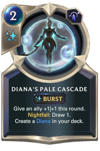 Diana's Pale Cascade Card Image
