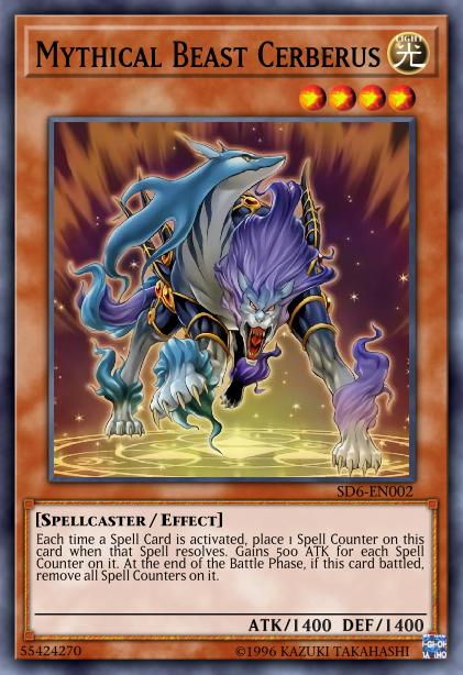 Mythical Beast Cerberus Card Image