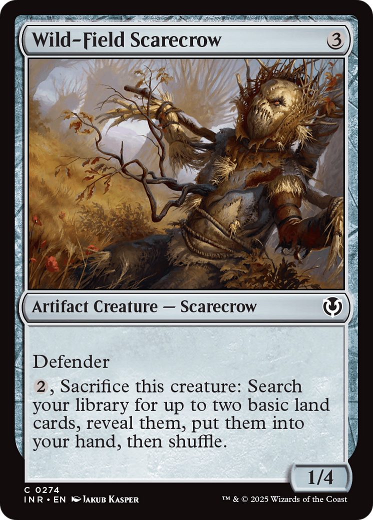 Wild-Field Scarecrow Card Image