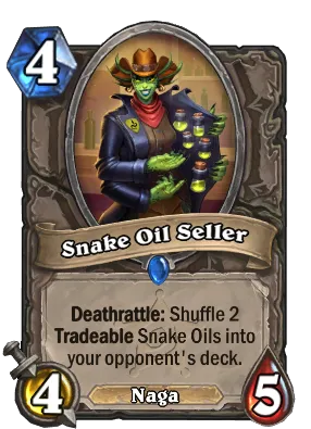 Snake Oil Seller Card Image