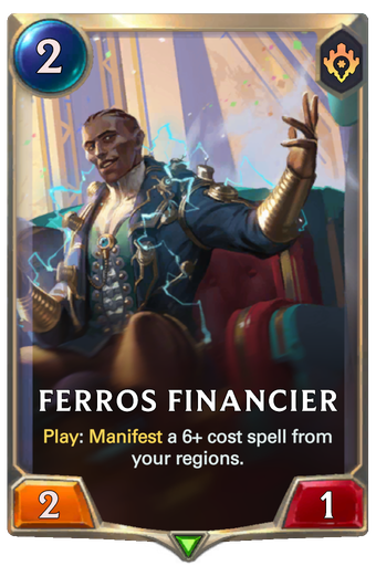 Ferros Financier Card Image
