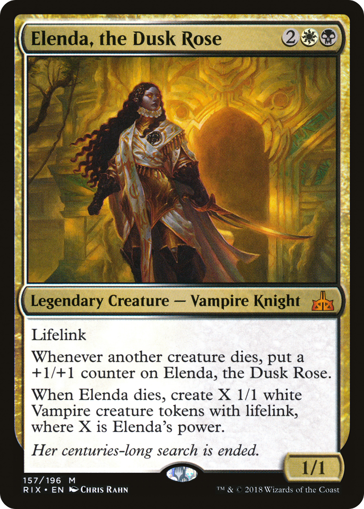 Elenda, the Dusk Rose Card Image