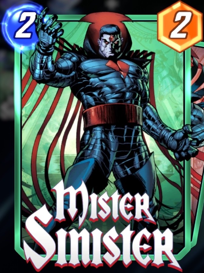 Mister Sinister Card Image