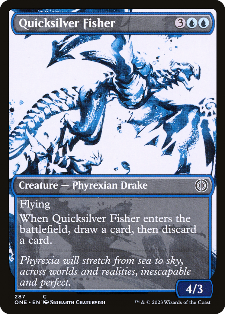 Quicksilver Fisher Card Image