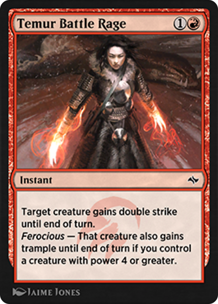 Temur Battle Rage Card Image