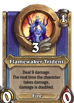 Flamewaker Trident Card Image