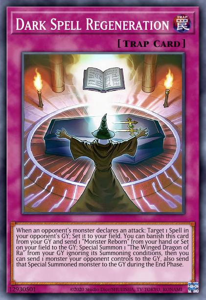 Dark Spell Regeneration Card Image