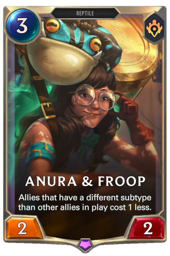 Anura & Froop Card Image