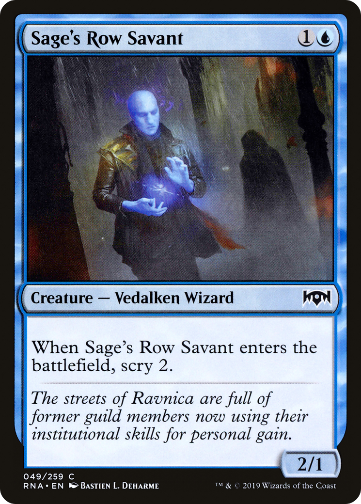 Sage's Row Savant Card Image