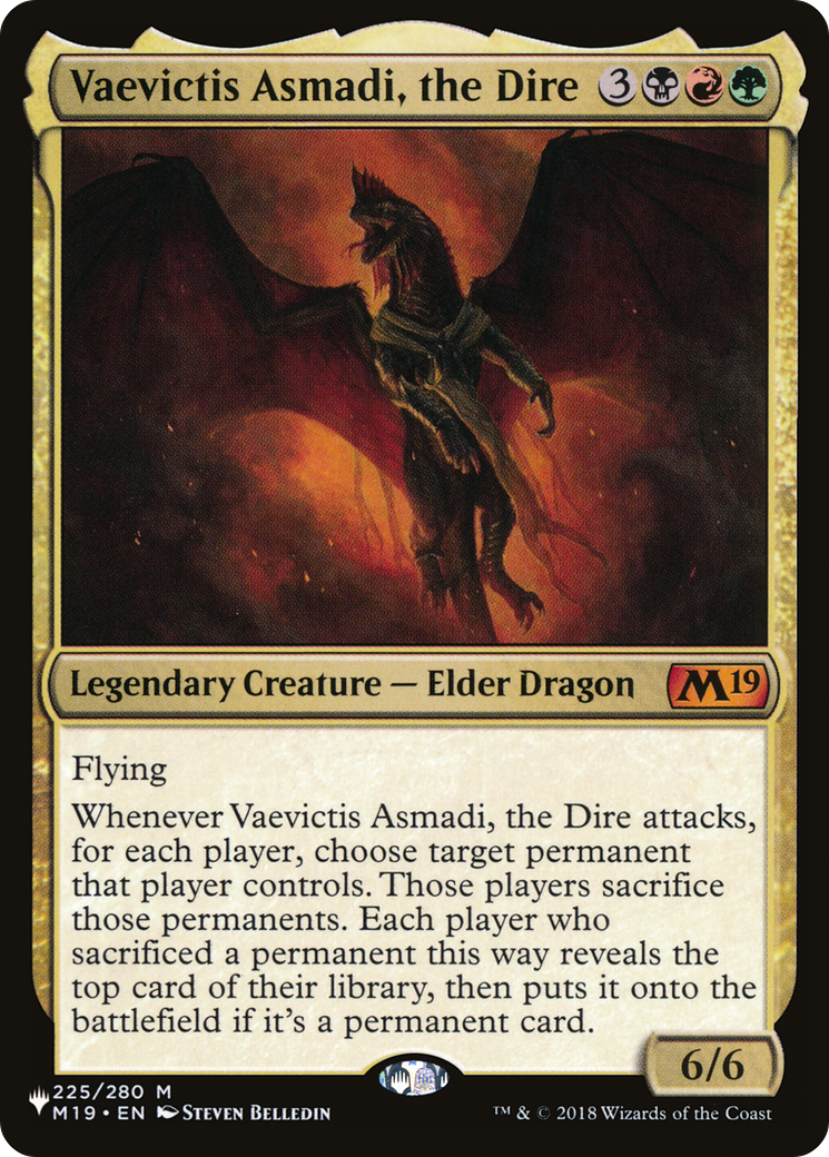 Vaevictis Asmadi, the Dire Card Image